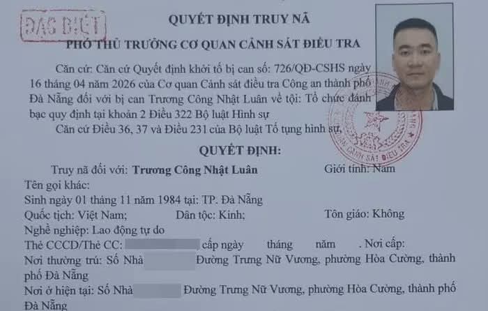 Truy n&atilde; '&ocirc;ng tr&ugrave;m' cầm đầu đường d&acirc;y c&aacute; độ b&oacute;ng đ&aacute; hơn 350 tỉ đồng- Ảnh 1.