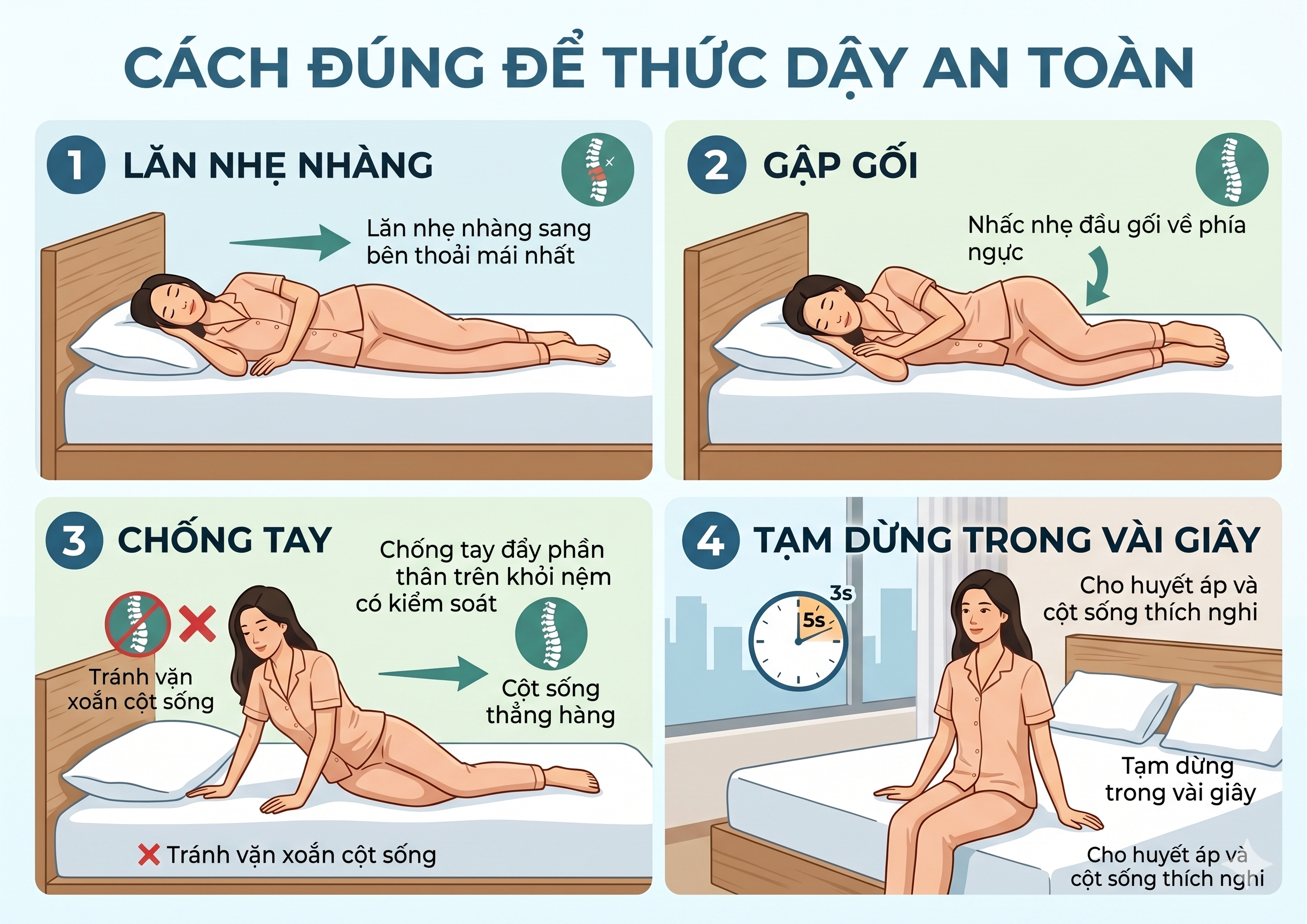Thức dậy buổi sáng: Tưởng dễ mà nhiều người làm chưa đúng - Ảnh 2.