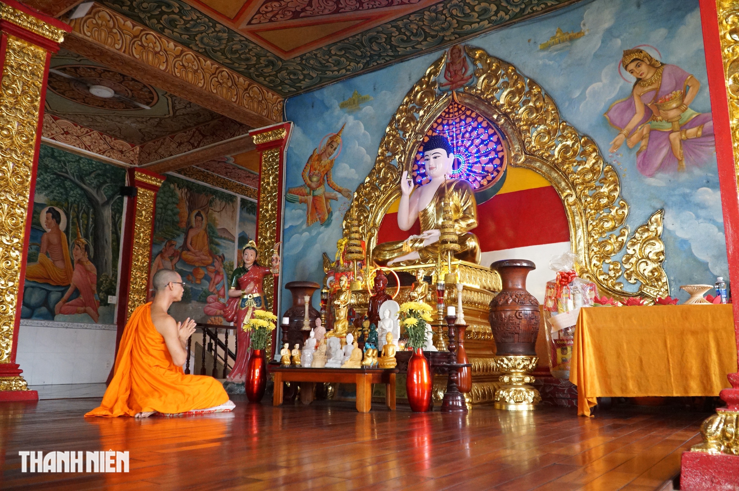 Sư không ăn chay, giữ truyền thống Khmer Nam bộ - Ảnh 5.