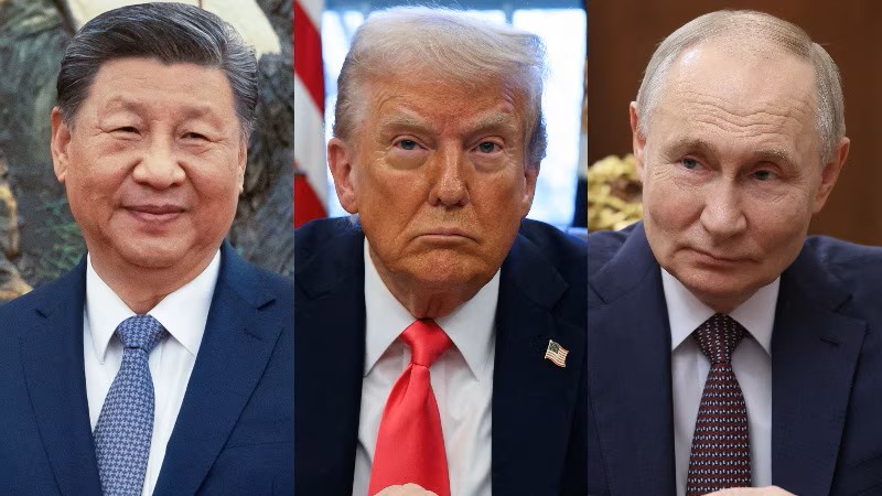 Thế cuộc Mỹ - Trung - Nga khi ông Putin thăm Bắc Kinh - Ảnh 1. Thế cuộc Mỹ - Trung - Nga khi ông Putin thăm Bắc Kinh - Ảnh 1.