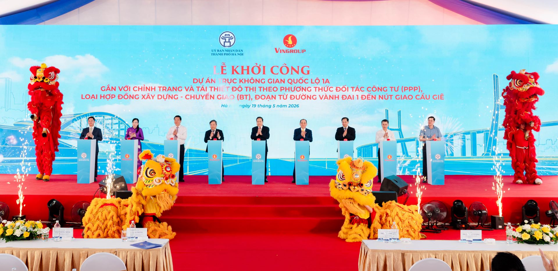 Vingroup mở rộng QL1A ở Hà Nội lên 16 làn xe, hiện đại bậc nhất Việt Nam - Ảnh 1.