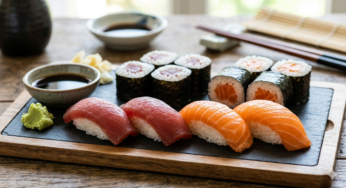 Ăn sushi cá hồi hay cá ngừ tốt hơn? 10 Suschi cá hồi hay cá ngừ tốt hơn? - Ảnh 1.