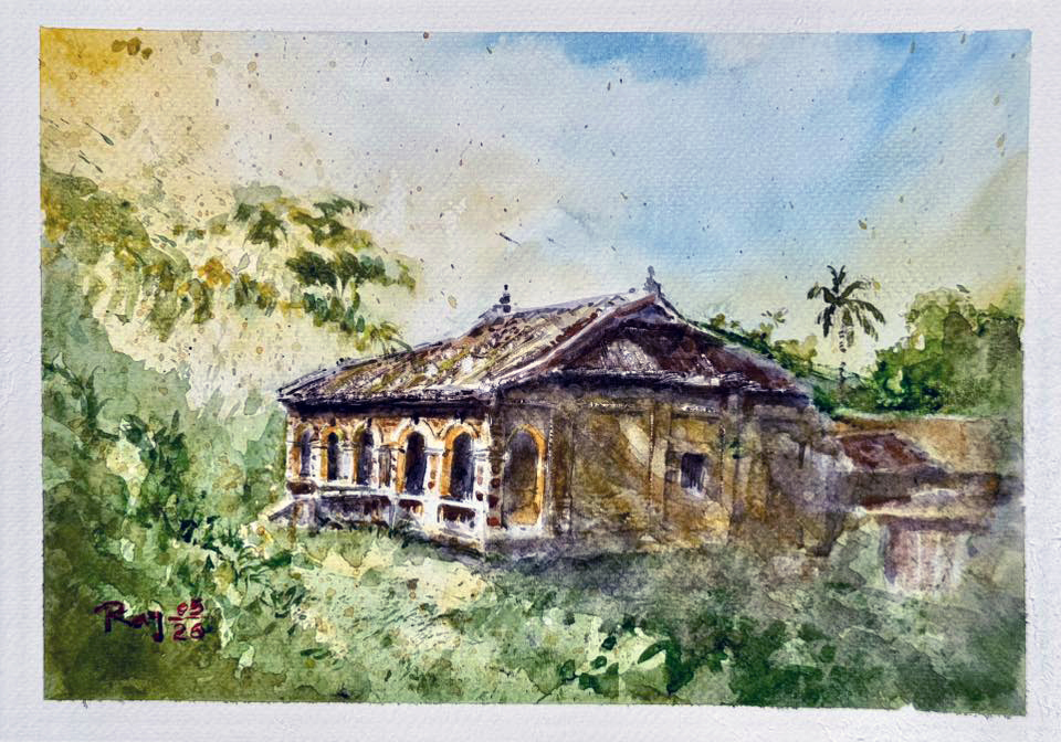 Ký họa của KTS Hà Vũ