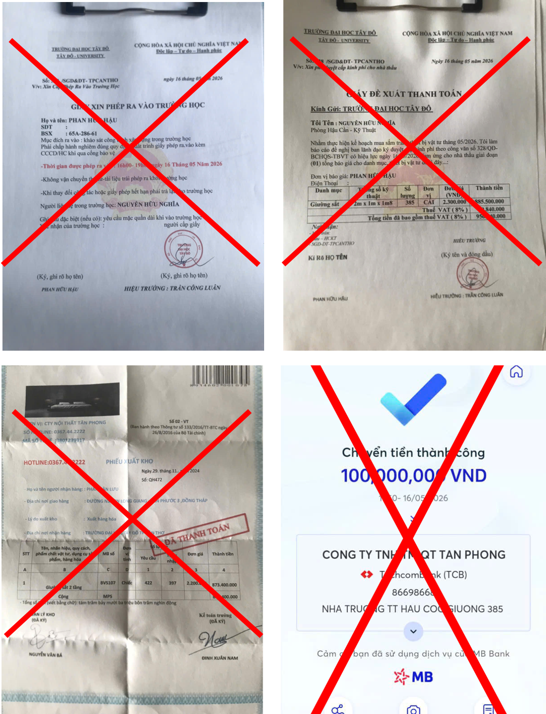 Giả danh nhân viên trường đại học để lừa đảo chiếm đoạt tài sản- Ảnh 2. Giả danh nhân viên trường đại học để lừa đảo chiếm đoạt tài sản- Ảnh 2.