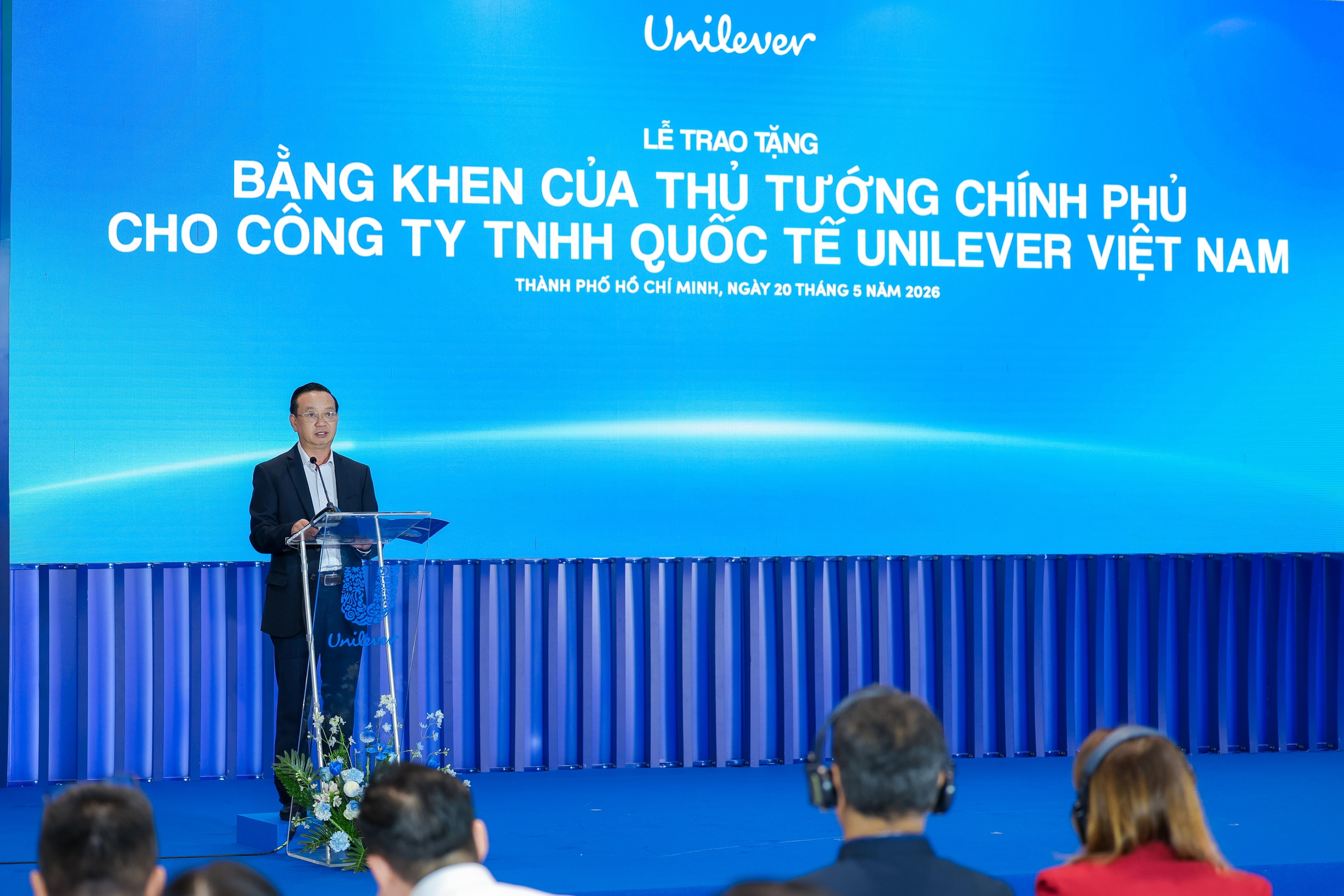 Unilever Việt Nam nhận bằng khen của Thủ tướng - Ảnh 1.