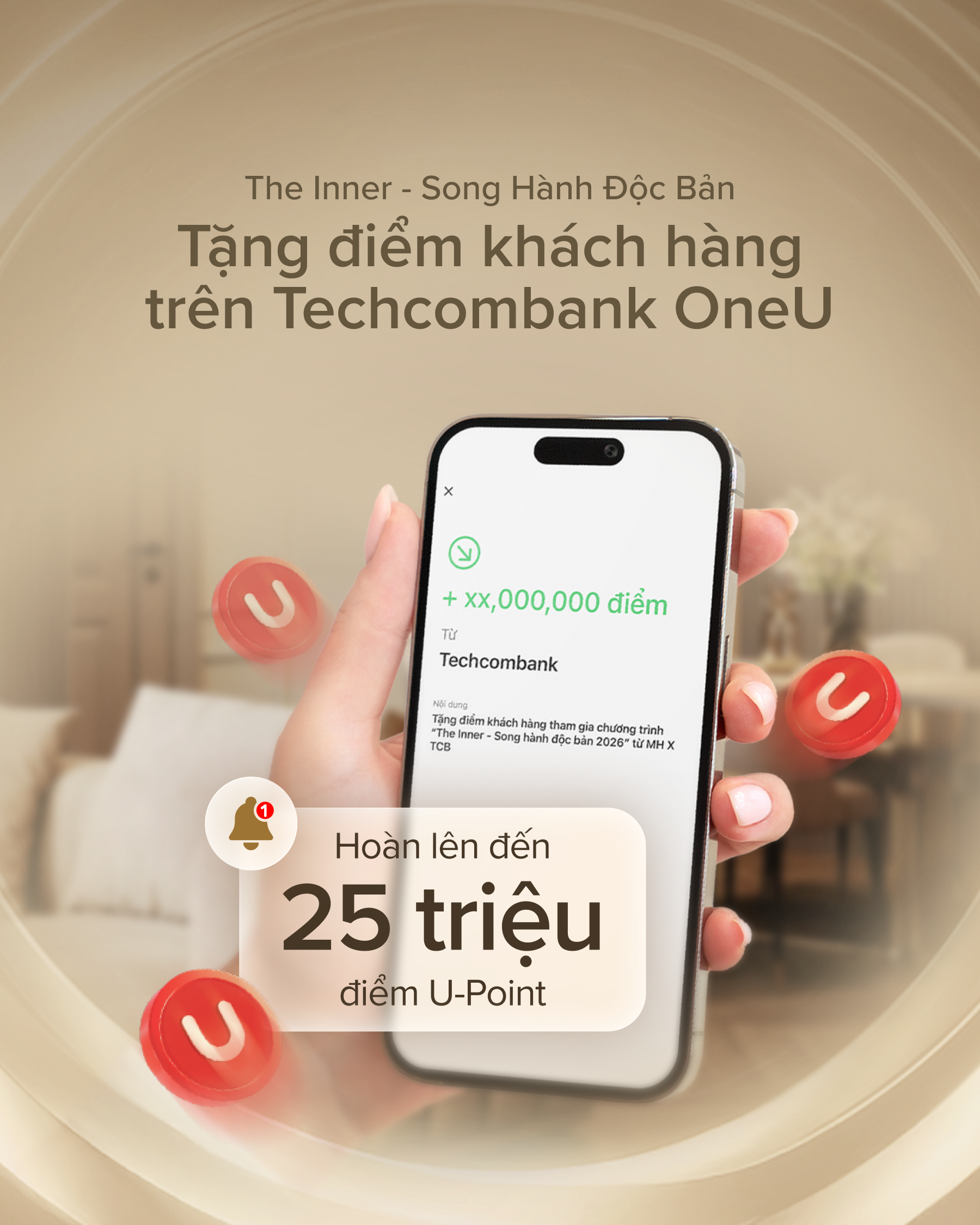 Techcombank và Masterise Homes tặng 45 tỉ điểm U-Point cho gần 11 nghìn hội viên The Inner - Ảnh 2.