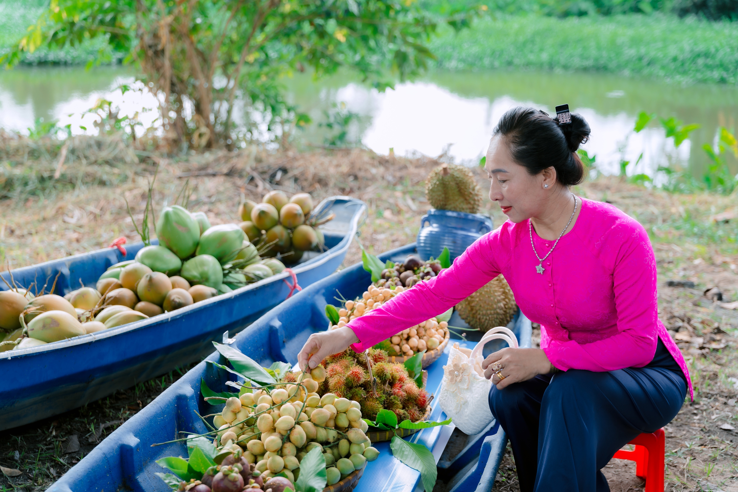 Mùa trái chín đến Thuận An thưởng thức đặc sản miệt vườn - Ảnh 4.