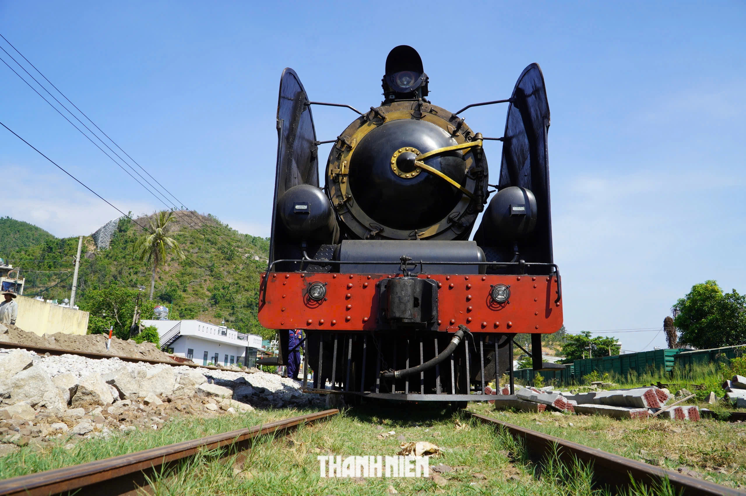 Đầu tàu hơi nước cuối cùng đang làm gì ở Quy Nhơn - Ảnh 3.