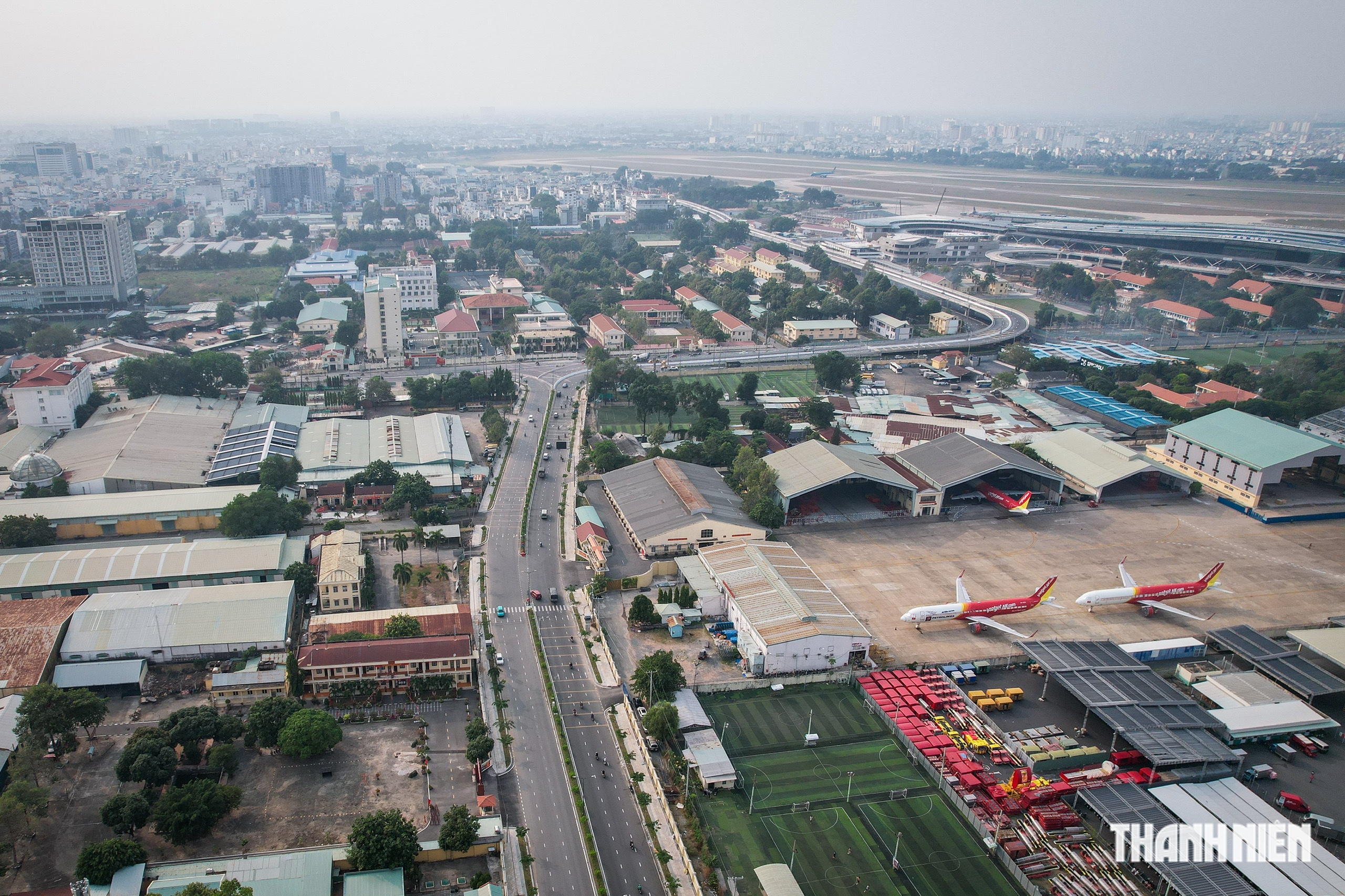 TP.HCM có thể làm đô thị sân bay cạnh Tân Sơn Nhất và gần Long Thành - Ảnh 2.