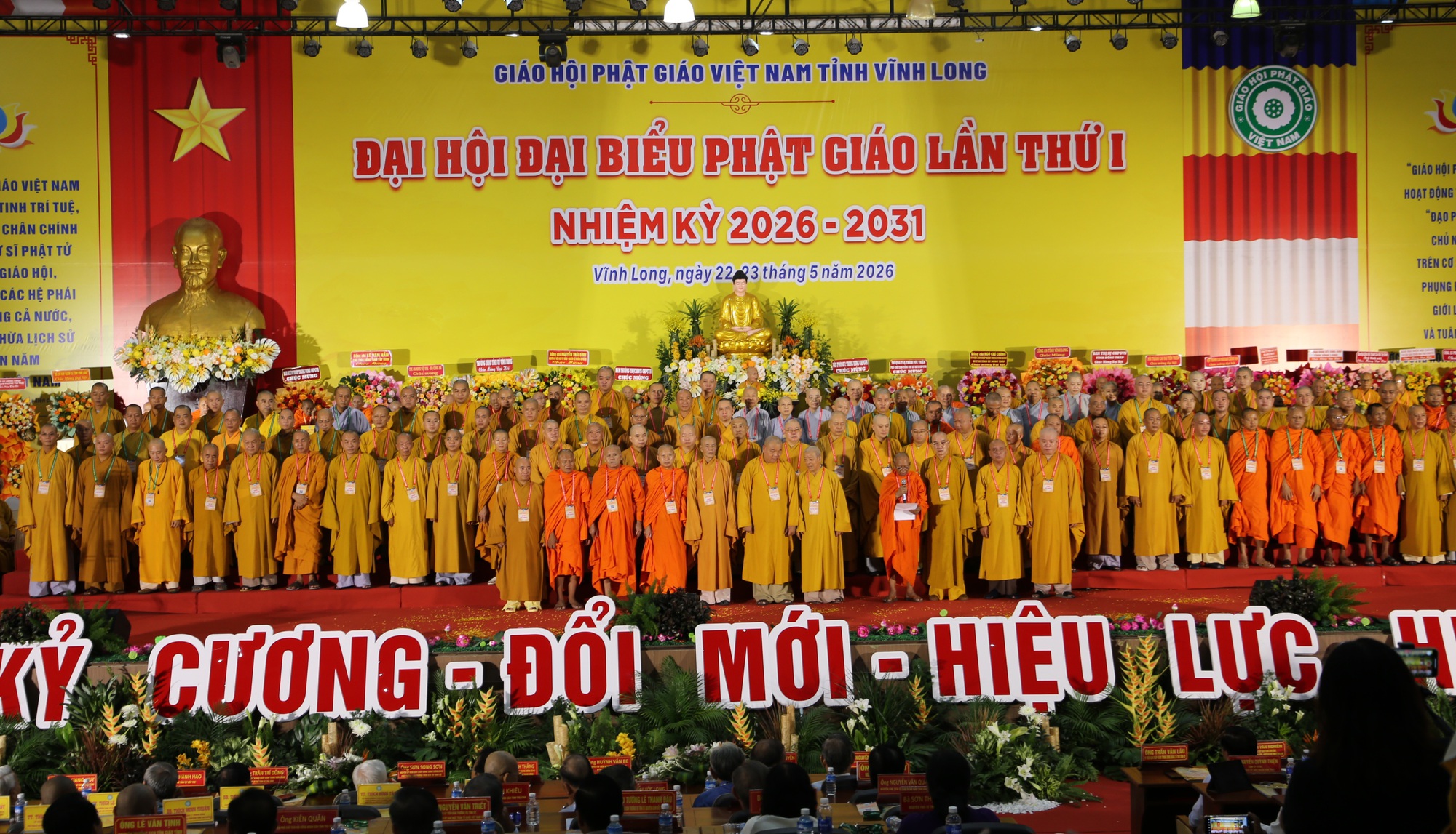 Hòa thượng Thạch Sok Xane làm Trưởng ban Trị sự Giáo hội Phật giáo tỉnh Vĩnh Long- Ảnh 2.