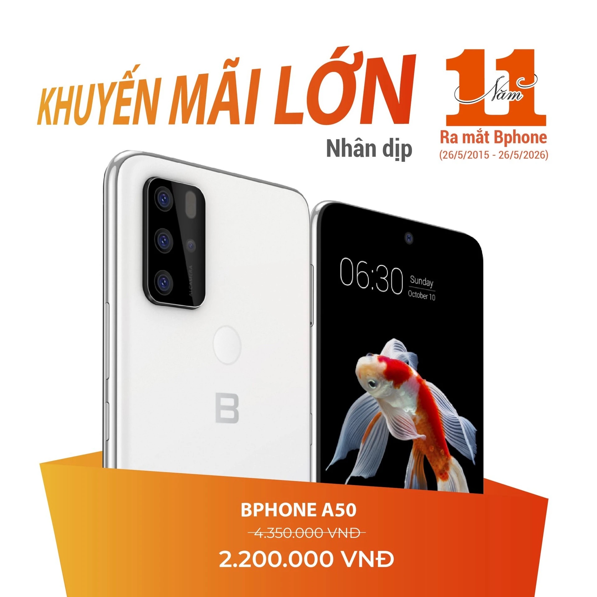 Chiếc Bphone 5 năm tuổi vừa được giảm nửa giá - Ảnh 1. Chiếc Bphone 5 năm tuổi vừa được giảm nửa giá - Ảnh 1.