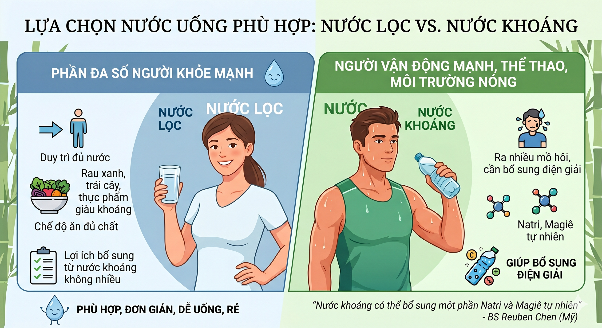 Nước lọc và nước khoáng: Loại nào tốt hơn cho cơ thể? - Ảnh 2.