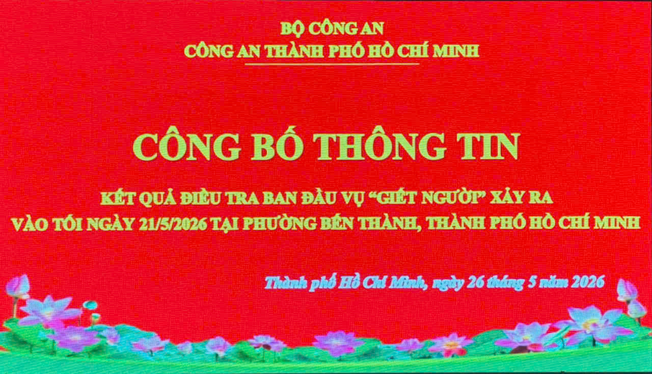 [CẬP NHẬT] Công an TP.HCM công bố vụ 2 nghi phạm nổ súng giết người tại phường Bến Thành - Ảnh 1.