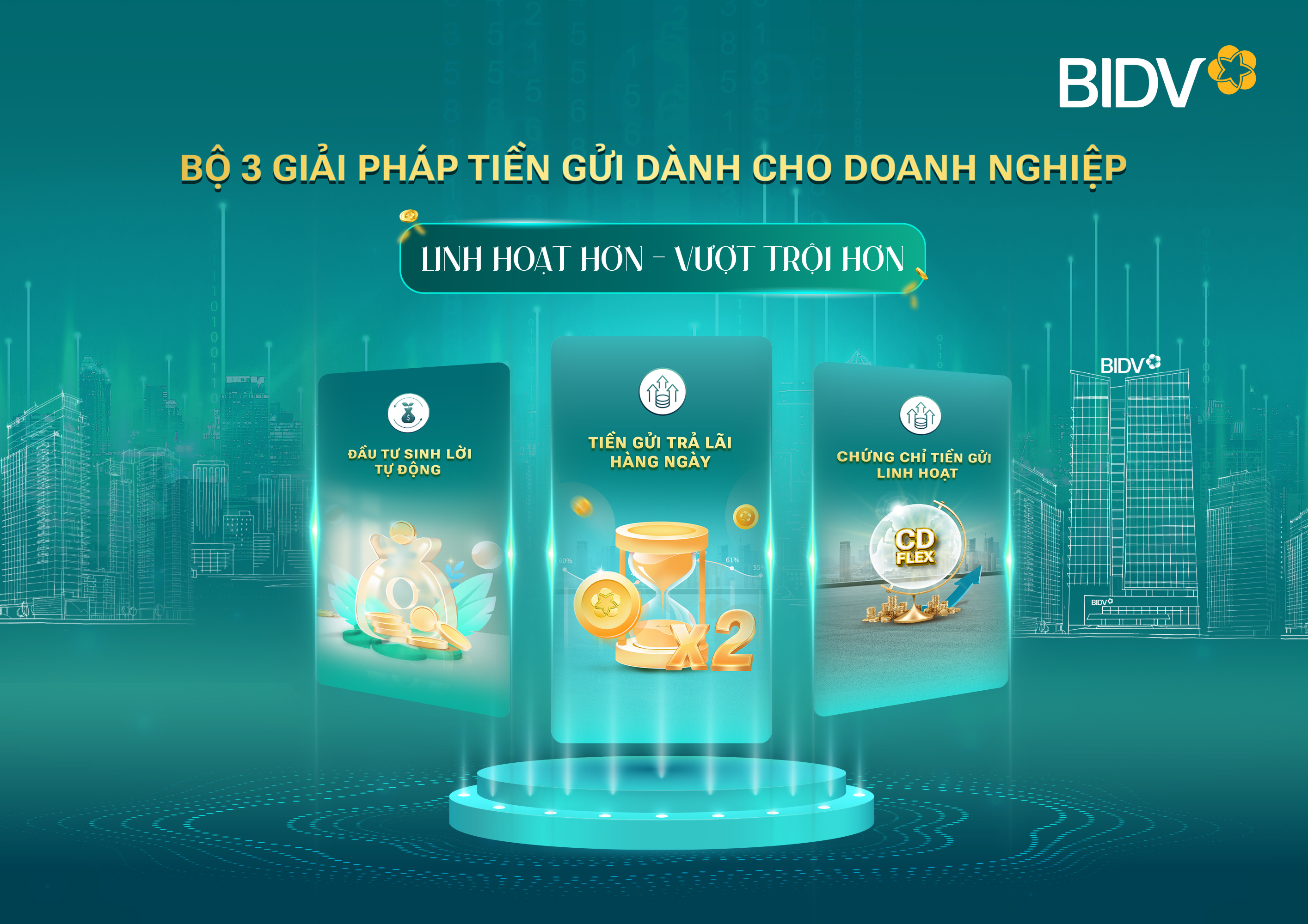 BIDV cung cấp giải pháp tiền gửi vượt trội cho doanh nghiệp - Ảnh 1.