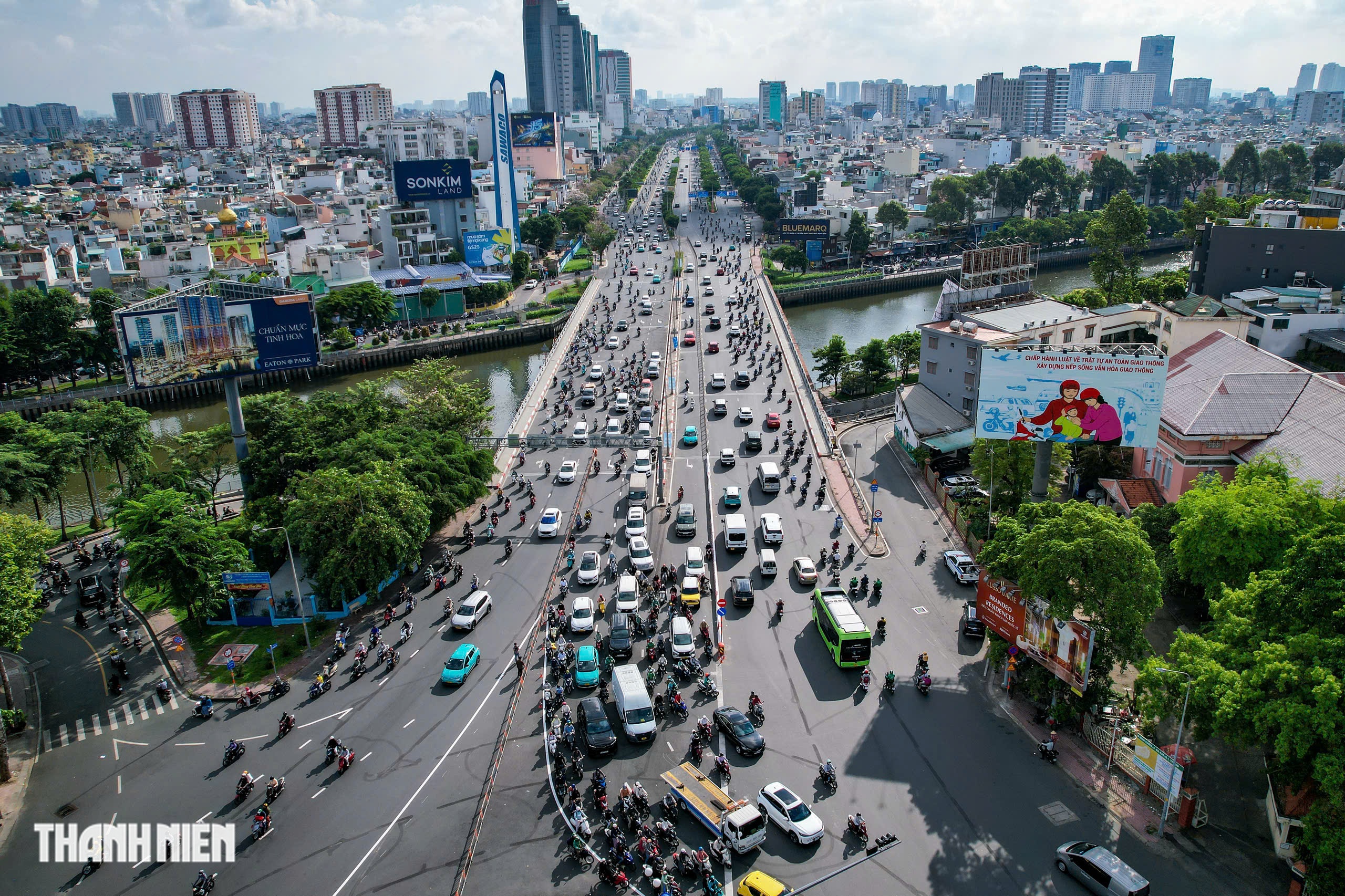 Vòng xoay Điện Biên Phủ bớt kẹt xe khi mở thêm làn rẽ trái - Ảnh 5.