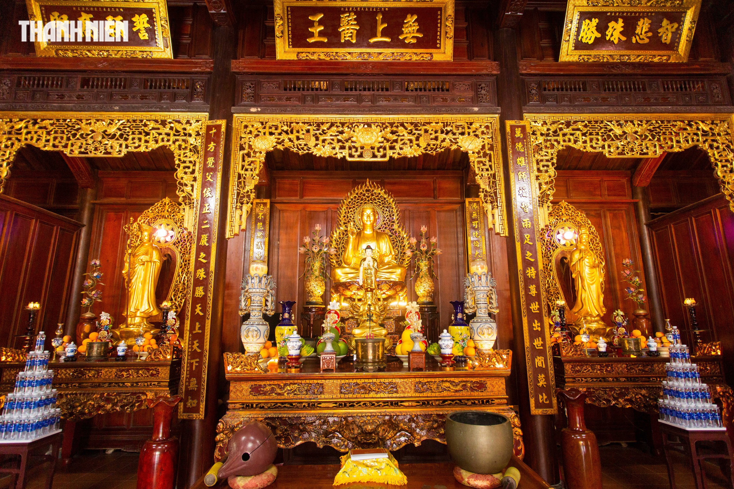 Ngôi chùa cổ bên bờ Thạch Hãn nhiều lần 'hồi sinh' sau chiến tranh- Ảnh 8. Ngôi chùa cổ bên bờ Thạch Hãn nhiều lần 'hồi sinh' sau chiến tranh- Ảnh 8.