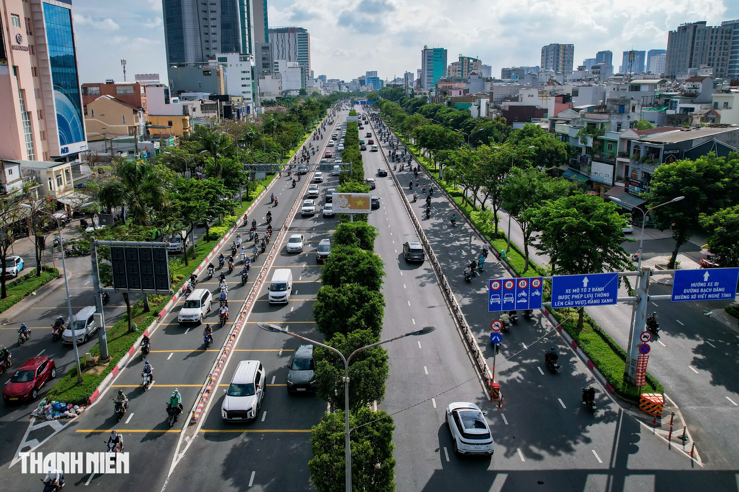 Vòng xoay Điện Biên Phủ bớt kẹt xe khi mở thêm làn rẽ trái - Ảnh 6.