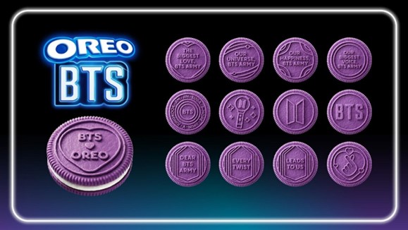 OREO ra mắt bánh quy OREO & BTS phiên bản đặc biệt - Ảnh 1. OREO ra mắt bánh quy OREO & BTS phiên bản đặc biệt - Ảnh 1.
