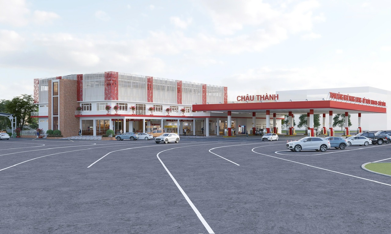 Sắp có trạm dừng nghỉ hiện đại trên cao tốc Trung Lương - Mỹ Thuận- Ảnh 1.