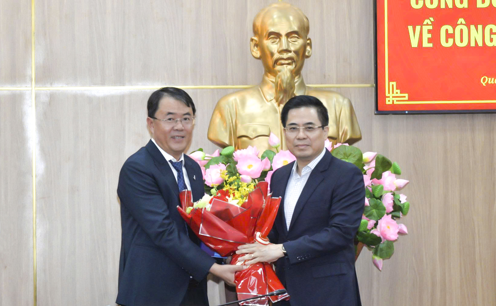 Ban Quản lý dự án đầu tư Tây Quảng Ngãi có tân giám đốc - Ảnh 1.