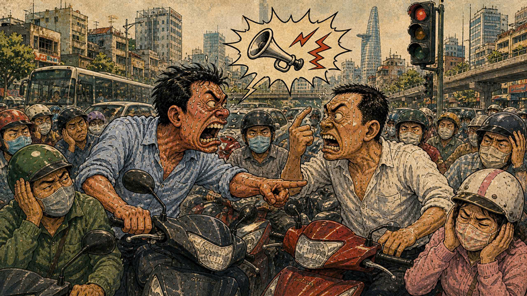 Ám ảnh tiếng còi xe- Ảnh 1.