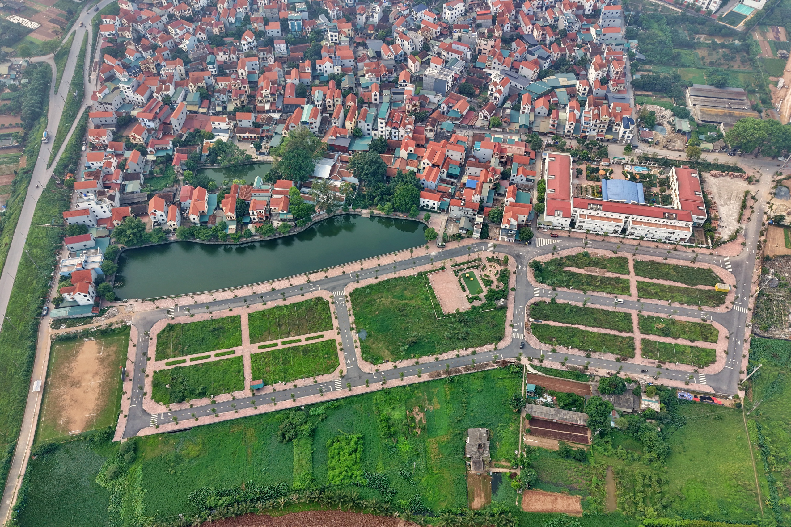 Xã đề xuất làm đường "né" khu đất đã đấu giá - Ảnh 1.