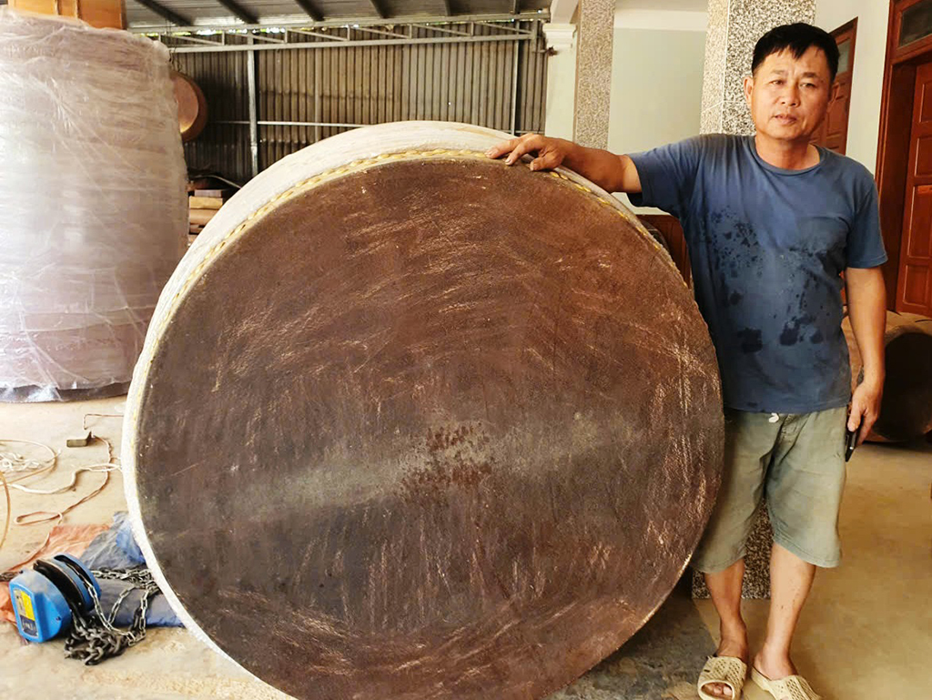 Gia tộc 8 đời làm trống khổng lồ- Ảnh 3.