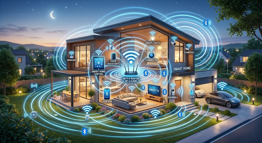 Bluetooth có thể sớm 'giành đất' của Wi-Fi trong ngôi nhà thông minh - Ảnh 1.