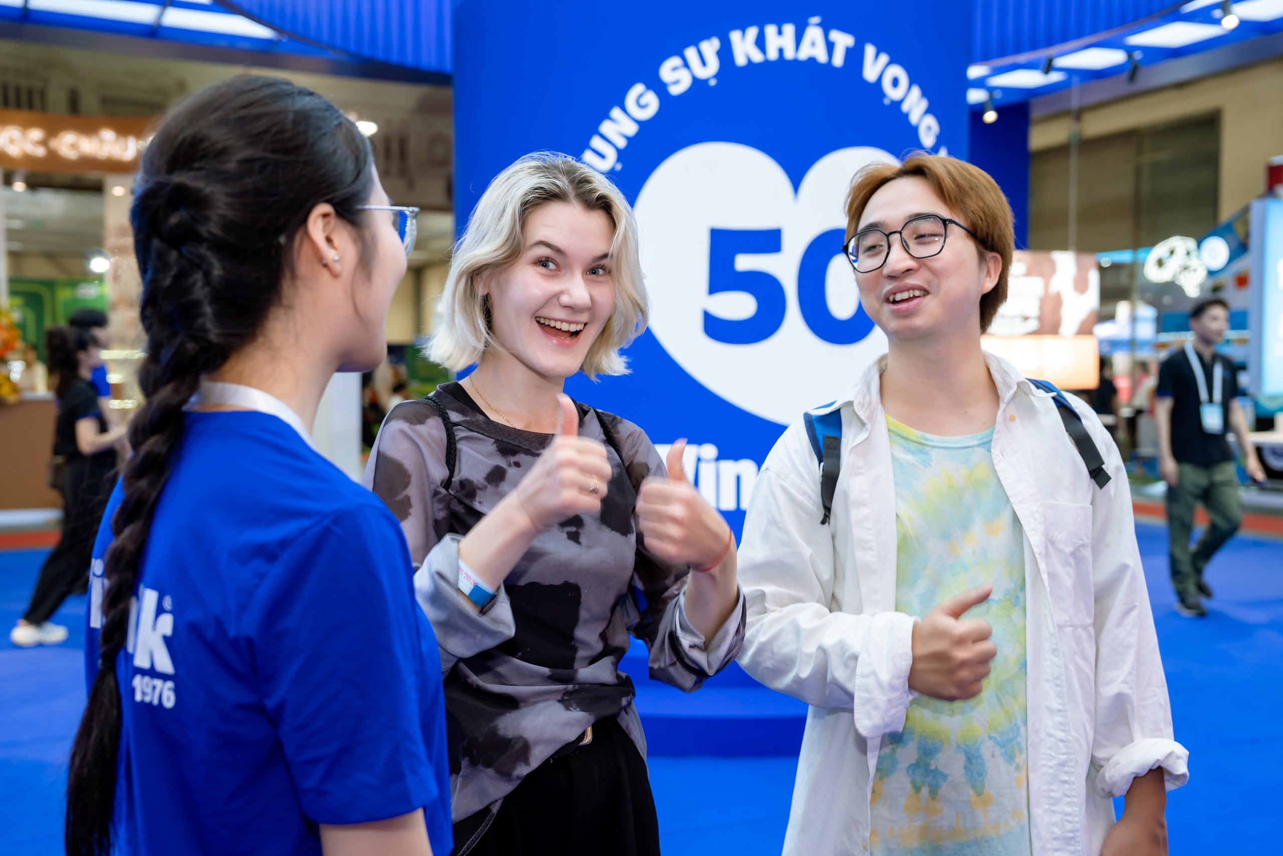 Trải nghiệm đa giác quan giúp gian hàng Vinamilk trở thành tâm điểm triển lãm sữa 2026  - Ảnh 1.