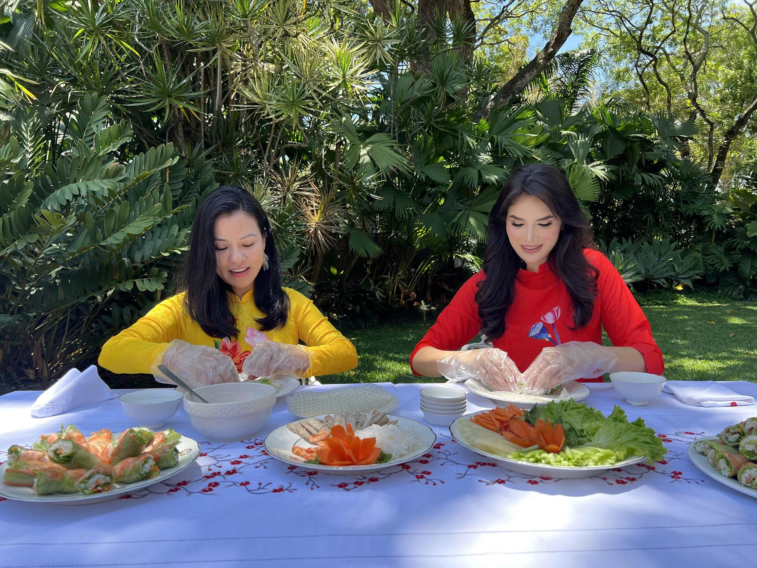 Đại sứ Vũ Trung Mỹ tiếp Hoa hậu Venezuela dự Miss World 2026 tại Việt Nam- Ảnh 4.