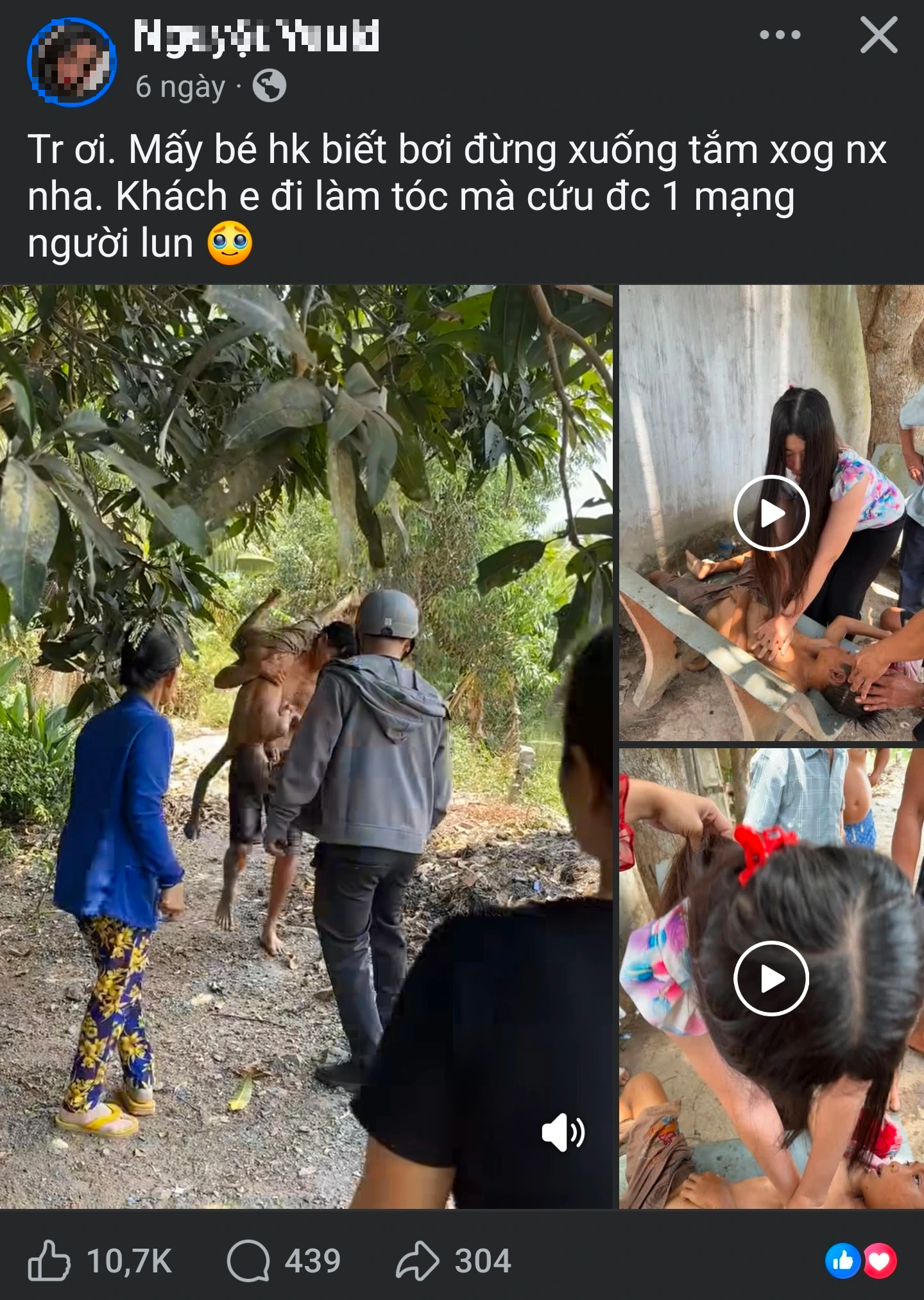 Nữ giảng viên đại học cứu sống bé trai đuối nước khi đang làm tóc - Ảnh 3.