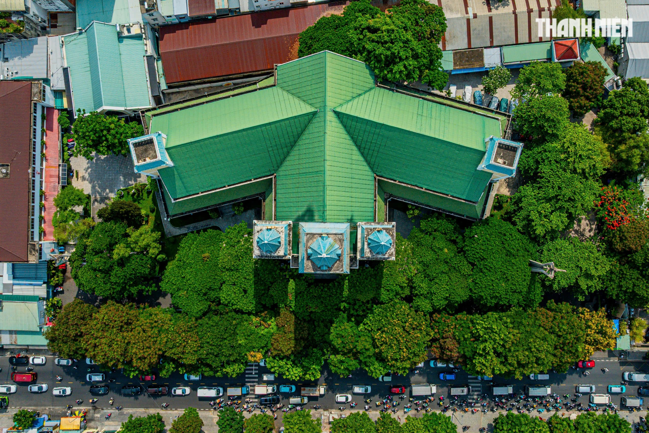 Nh&agrave; thờ Đồng Tiến 'kh&ocirc;ng cột' ở TP.HCM, dấu ấn người thiết kế Dinh Độc Lập- Ảnh 13.