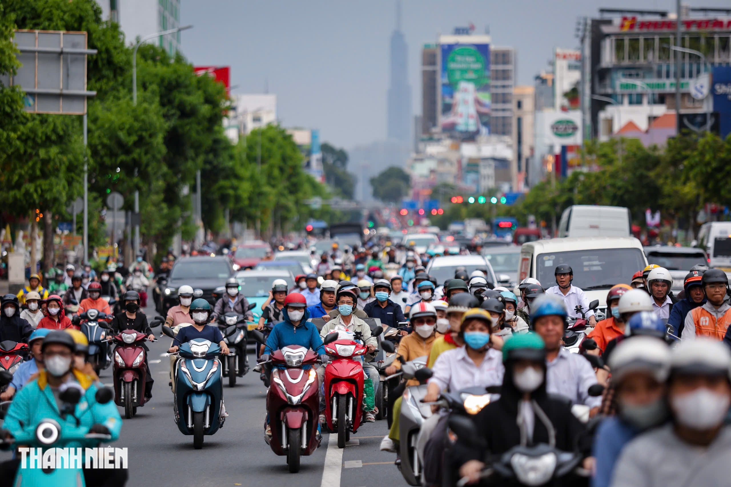 Đường 3 chiều đầu ti&ecirc;n ở Việt Nam tr&ecirc;n đường Cộng H&ograve;a: Đi sao cho đ&uacute;ng? - Ảnh 9.