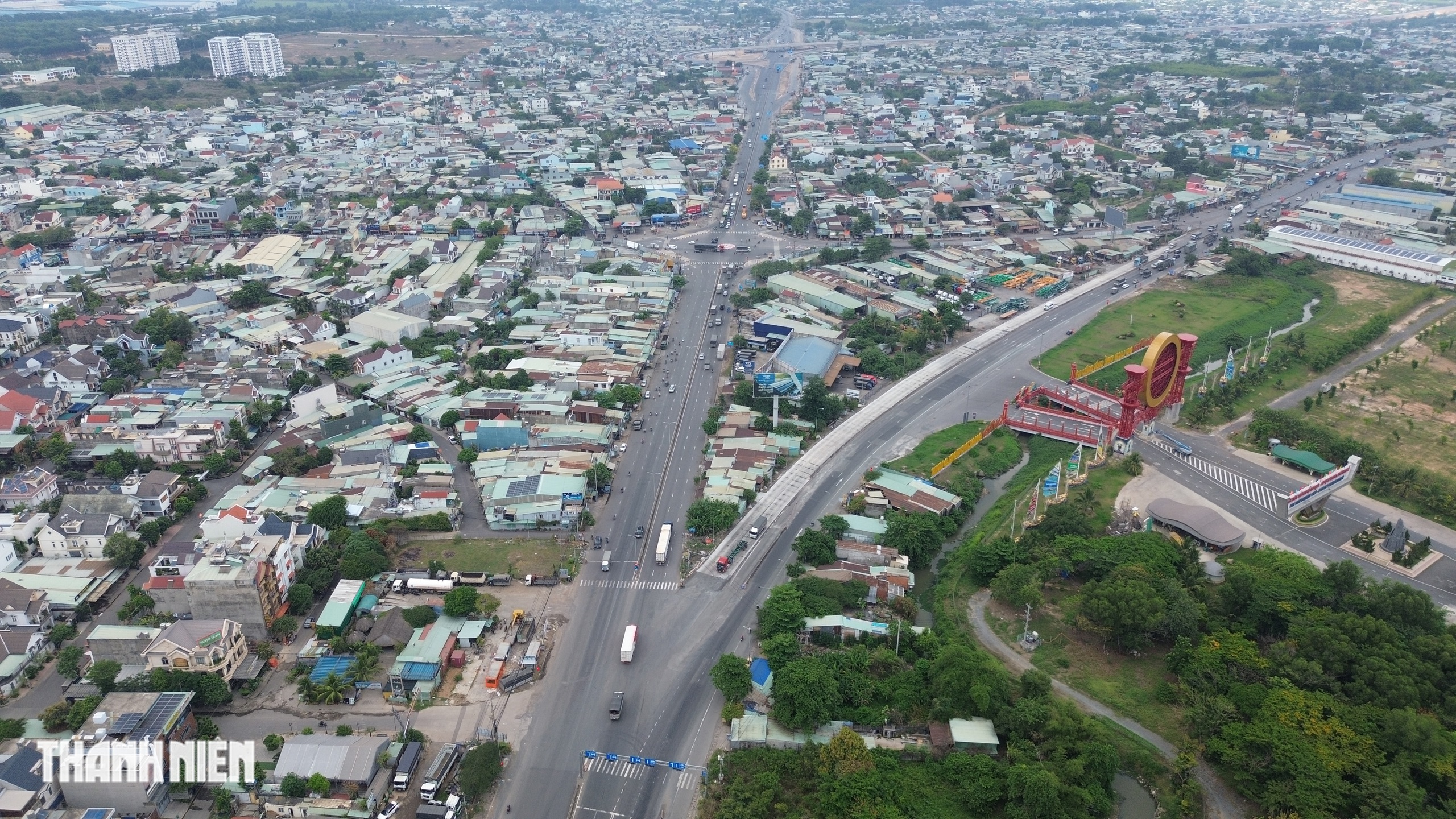 Hiện trạng v&agrave; phối cảnh dự &aacute;n đường tr&ecirc;n cao quốc lộ 51  - Ảnh 7.