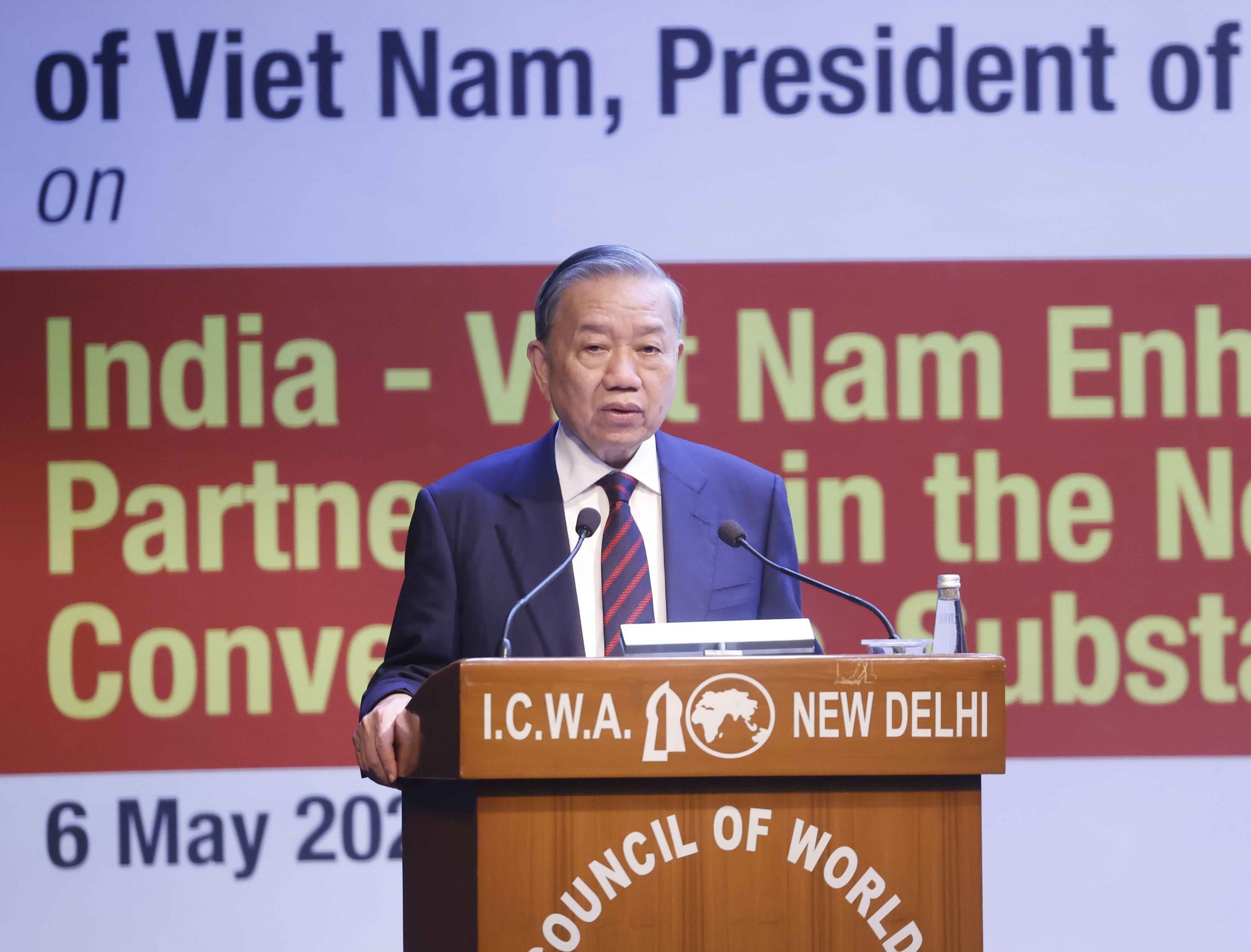 Việt Nam - Ấn Độ chia sẻ tầm nh&igrave;n, hội tụ chiến lược, hợp t&aacute;c thực chất - Ảnh 1.