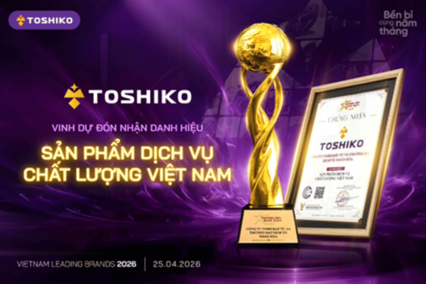 Toshiko được vinh danh tại giải thưởng chất lượng Việt Nam: Điều gì đứng sau? - Ảnh 3.