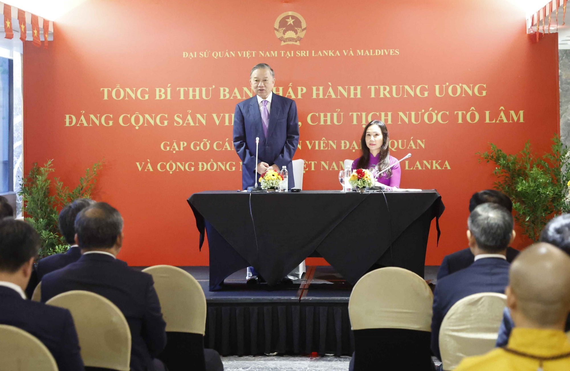 Tổng Bí thư, Chủ tịch nước Tô Lâm kết thúc chuyến thăm Sri Lanka- Ảnh 2.