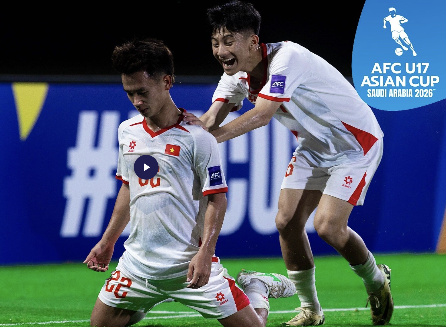 AFC công bố video cực ‘chất’ của U.17 Việt Nam: ‘Tỏa sáng rực rỡ nhất…’- Ảnh 2.