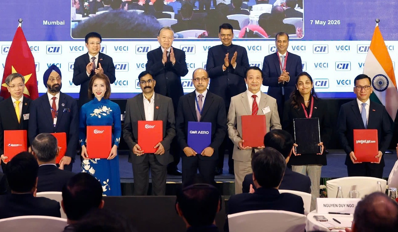 Vietjet thúc đẩy kết nối hàng không, hạ tầng và công nghệ giữa Việt Nam - Ấn Độ- Ảnh 1.