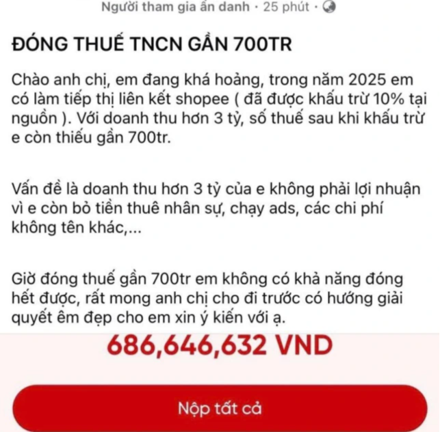 Tá hỏa khi làm tiếp thị liên kết phải nộp thêm thuế 'khủng' - Ảnh 1.
