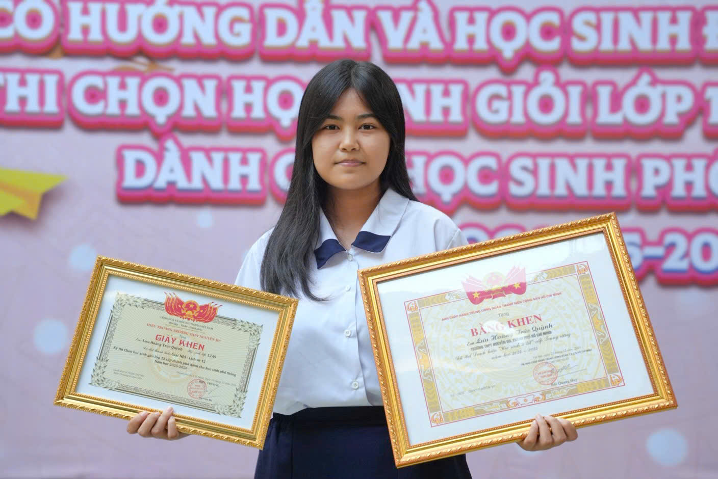 Nữ sinh học bằng đam m&ecirc; đạt giải nh&igrave; Olympic m&ocirc;n sử - Ảnh 1.