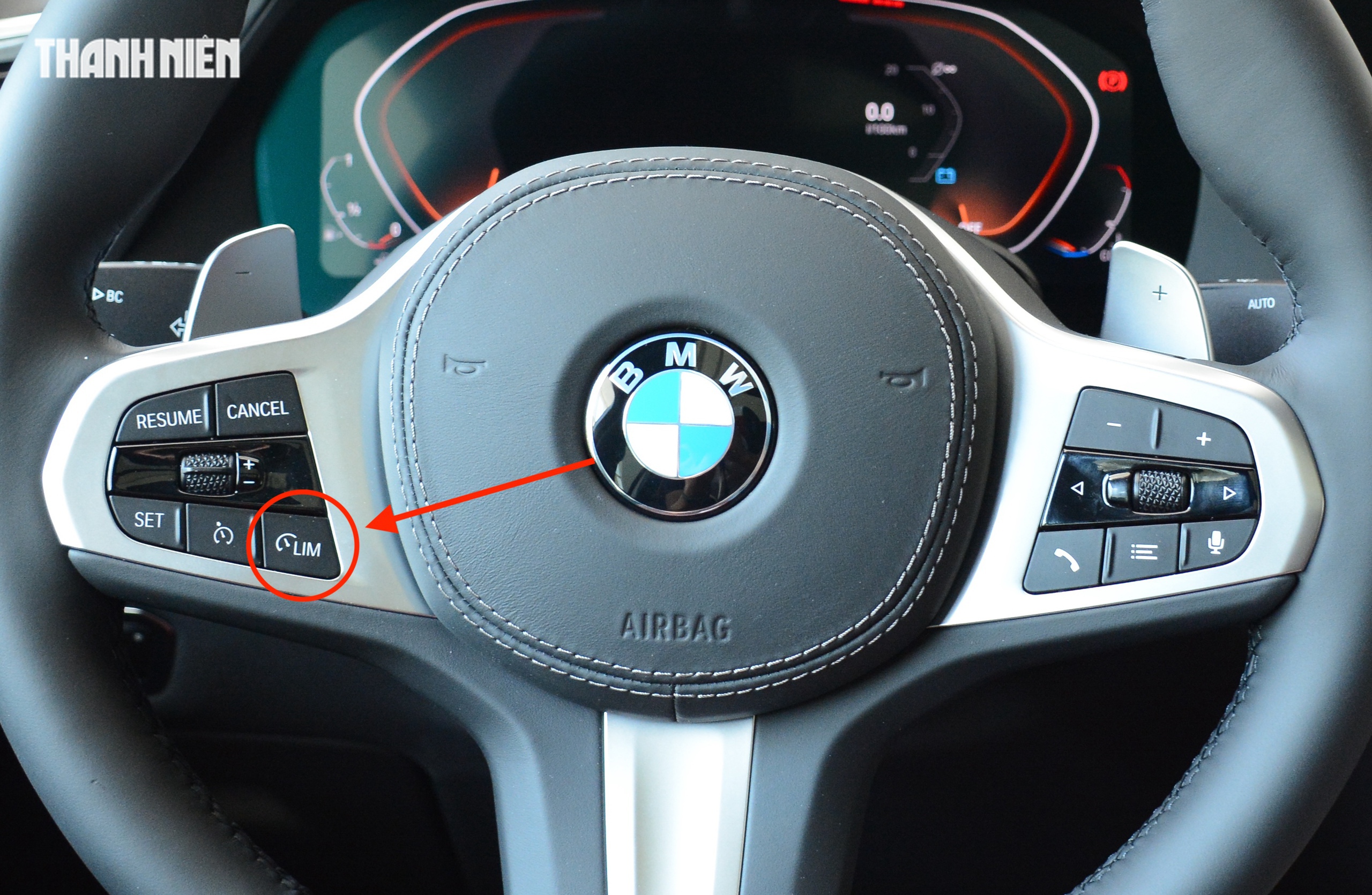 Nút LIM tích hợp trên vô-lăng ô tô dùng để làm gì, có khác Cruise Control? - Ảnh 2.