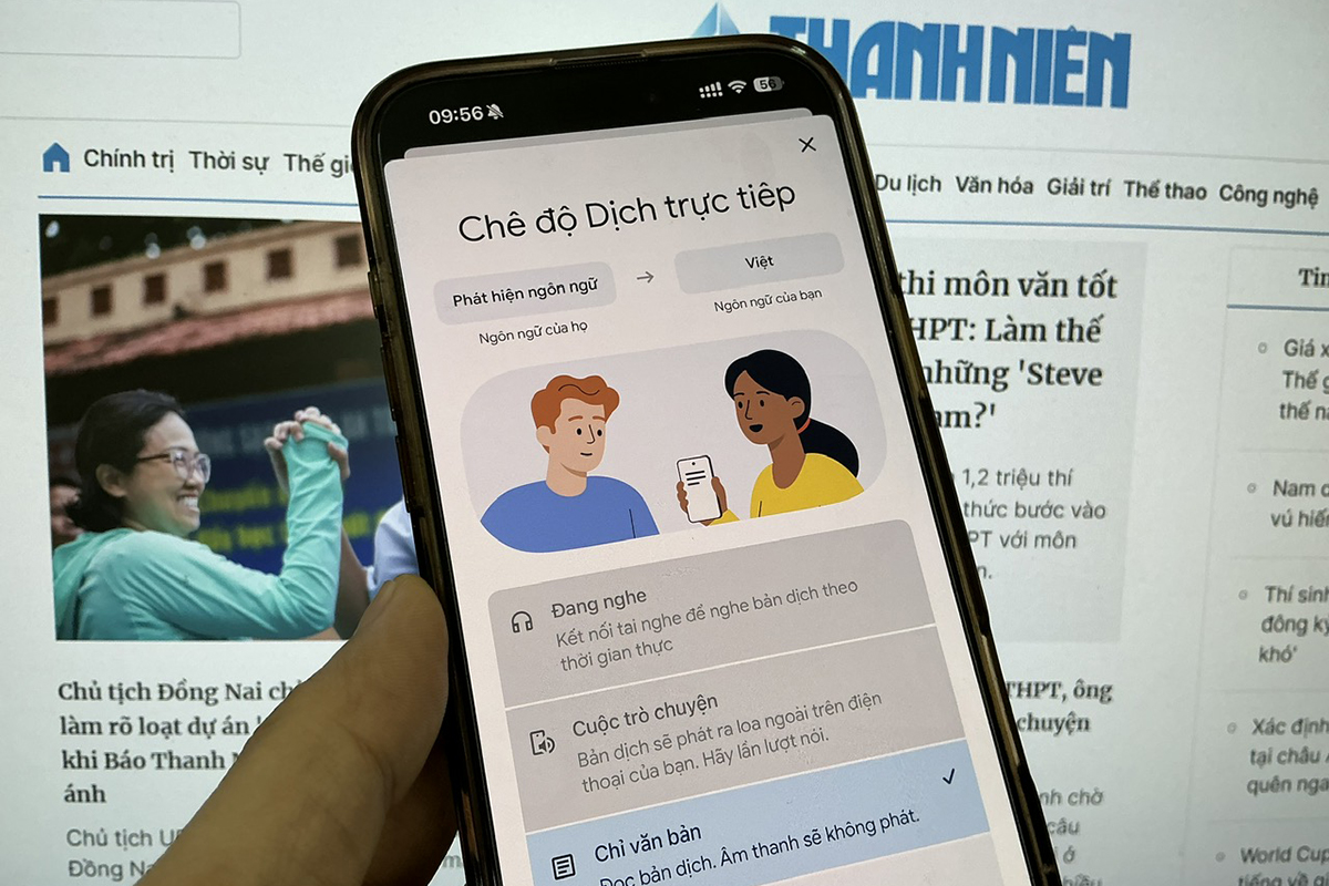 Google Dịch trên iPhone và Android 'lột xác' với Gemini - Ảnh 1.