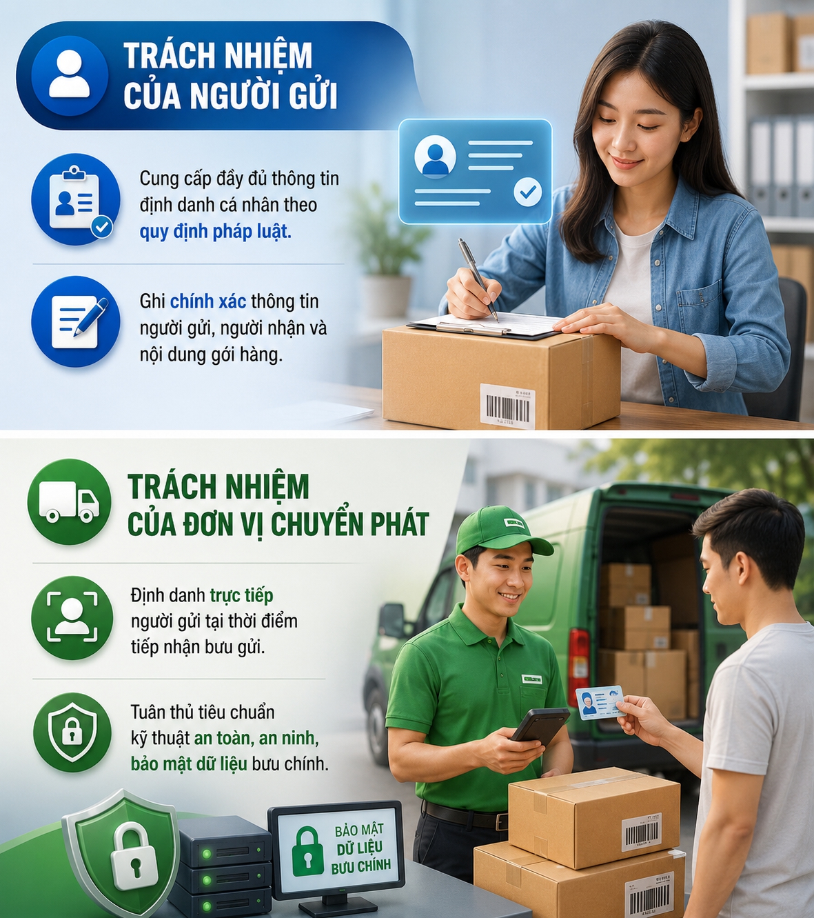 Định danh người gửi hàng để chống lừa đảo, vận chuyển hàng cấm- Ảnh 2.
