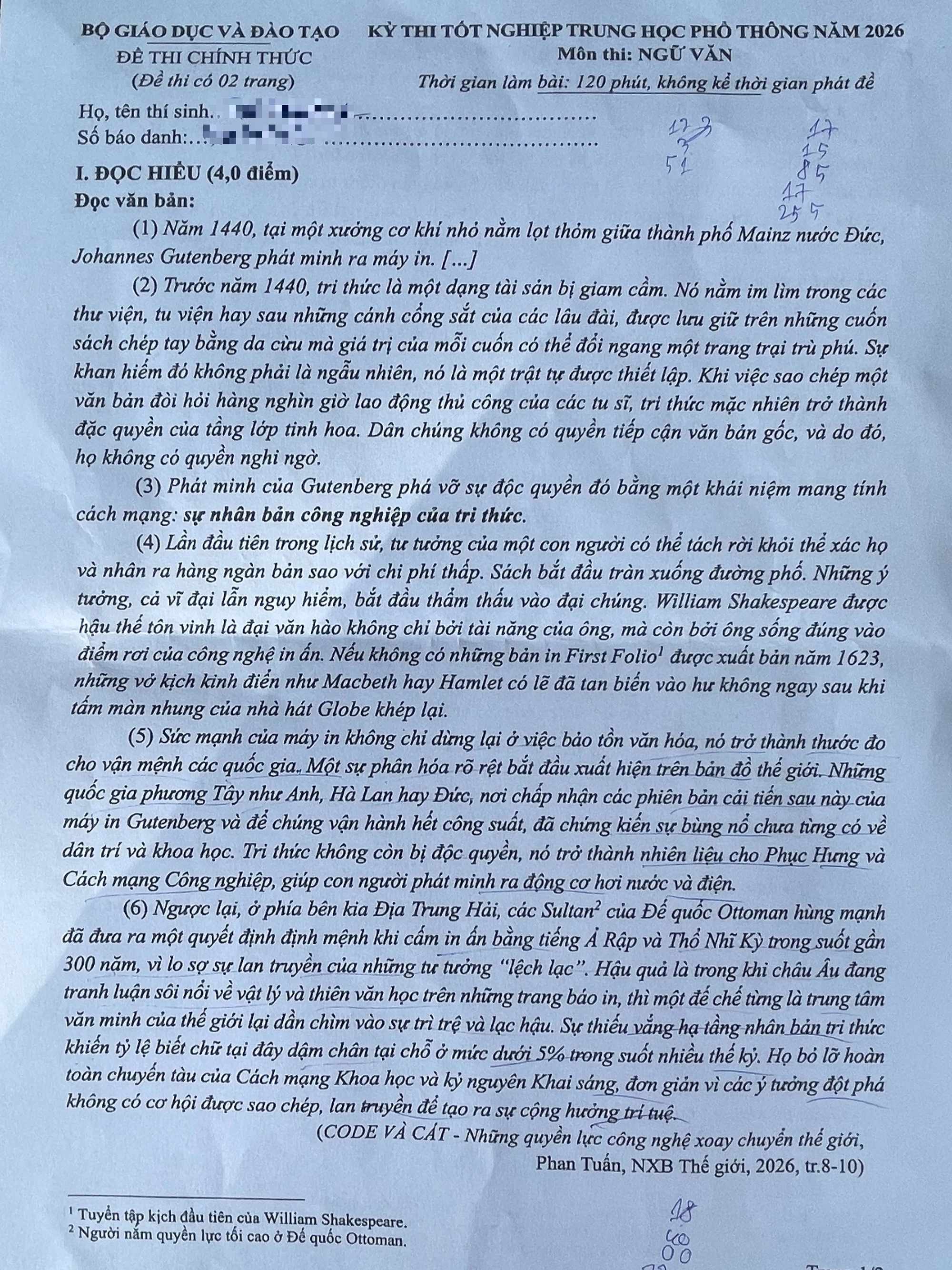 Πολλοί μαθητές είχαν δίκιο στην εικασία τους για τη λογοτεχνία στις εξετάσεις Abitur, αλλά εξεπλάγησαν όταν διαπίστωσαν ότι περιλαμβανόταν και ποίηση.