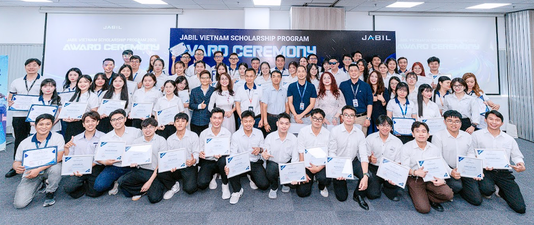 Chương trình học bổng Jabil tại Việt Nam: Thúc đẩy phát triển nguồn nhân lực bền vững - Ảnh 1.