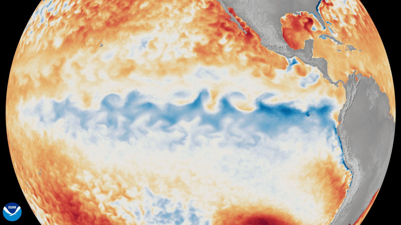 NOAA: El Nino chính thức hình thành, khả năng mạnh nhất từ năm 1950- Ảnh 1. NOAA: El Nino chính thức hình thành, khả năng mạnh nhất từ năm 1950- Ảnh 1.