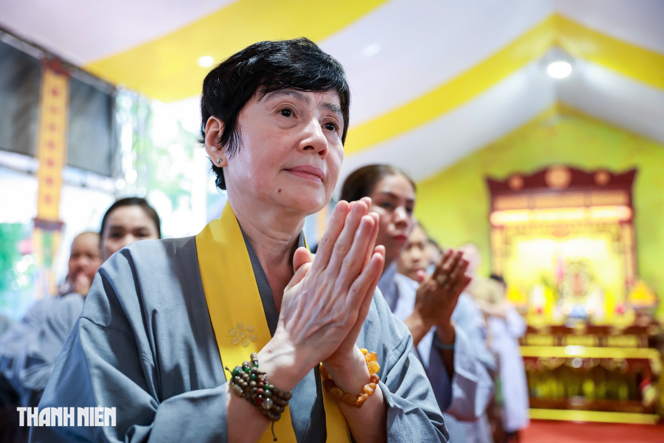 Phật giáo TP.HCM trang nghiêm tưởng niệm, cầu siêu liệt sĩ tại công viên Lê Thị Riêng - Ảnh 11.