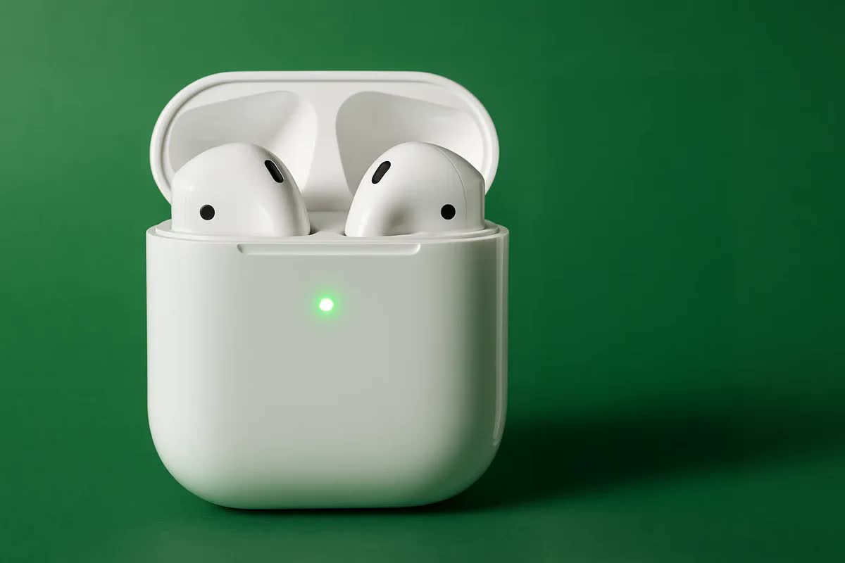 Đèn xanh nhấp nháy trên AirPods muốn ám chỉ điều gì? - Ảnh 1.
