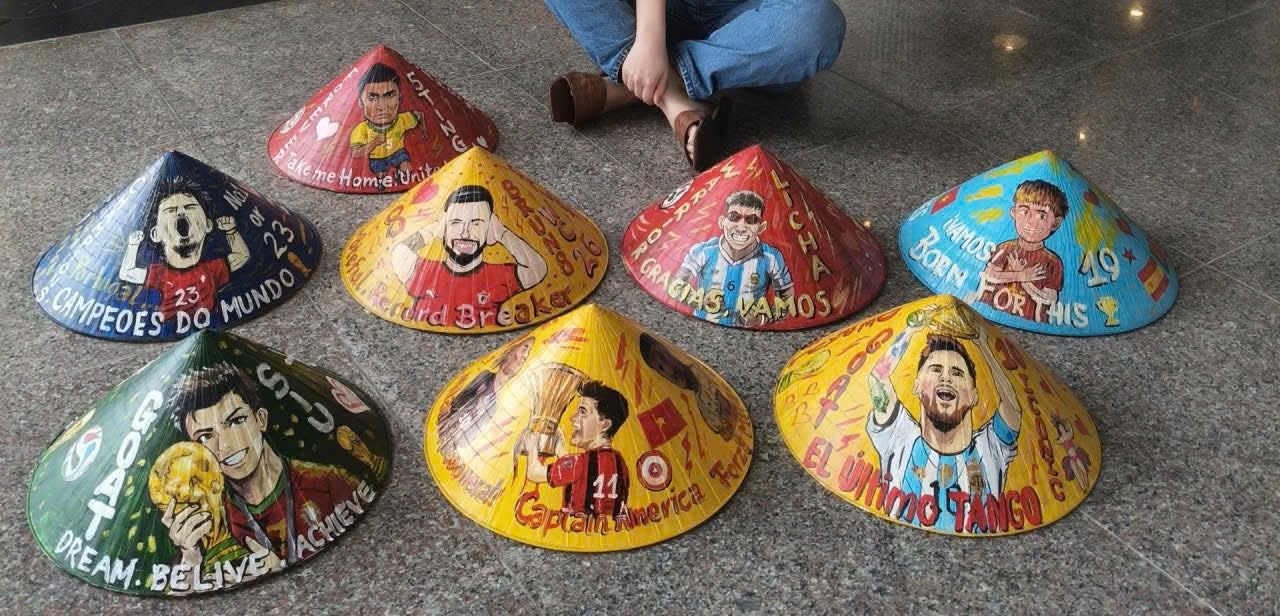 Người Việt mang n&oacute;n l&aacute; Việt Nam đi khắp nước Mỹ cổ động World Cup - Ảnh 3.